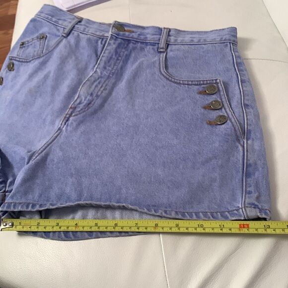 Vintage Denim Republic Cotton Flare High Rise Button Fly Size 13/14 - Picture 6 of 12